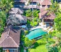 Villa Amaru, Foto aérea