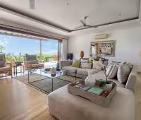 Villa Bayu, Sala de estar