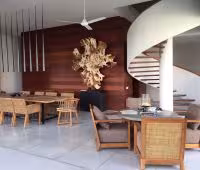 Villa Ambalama, Zona de comedor