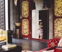 Villa Kayajiwa, Detalle del interior