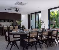 Villa Gendang, Salle à manger